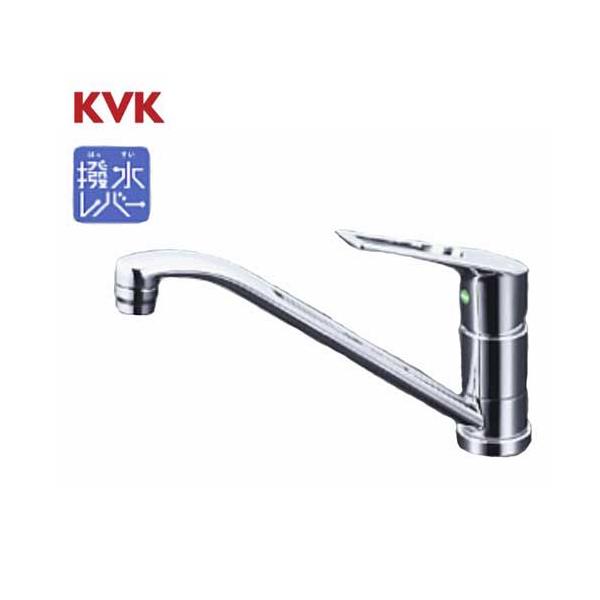 商品名 シングル混合栓メーカー ケーブイケー / KVK品番 KM5011TEC商品説明  eレバー水栓：無意識にレバーを中央(正面)で操作しても水しか出せないので、給湯器の作動による無駄なエネルギーを削減できますレバーハンドルのみ撥水膜コ...