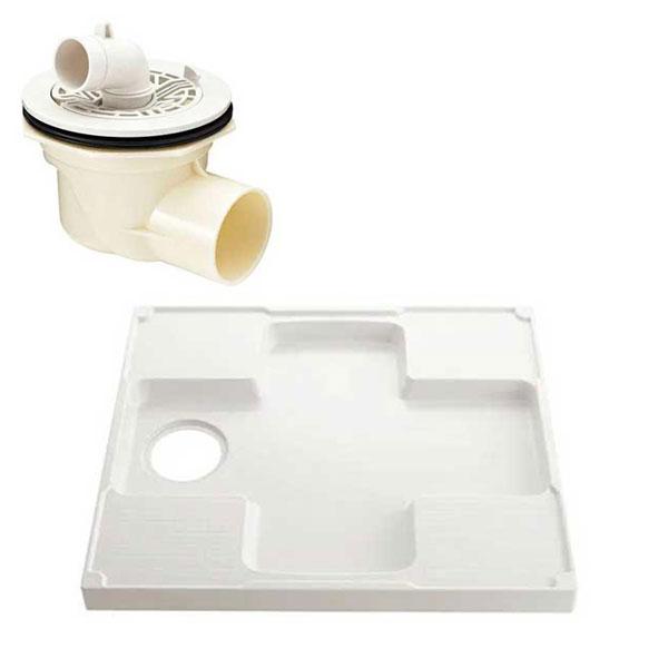 あすつく対応 LIXIL INAX 洗濯機パン PF-7464AC/FW1-BL TP-52/FW1【横