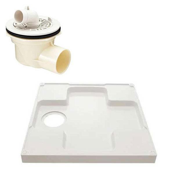 あすつく対応 LIXIL INAX 洗濯機パン PF-6464AC/FW1-BL TP-52/FW1【横