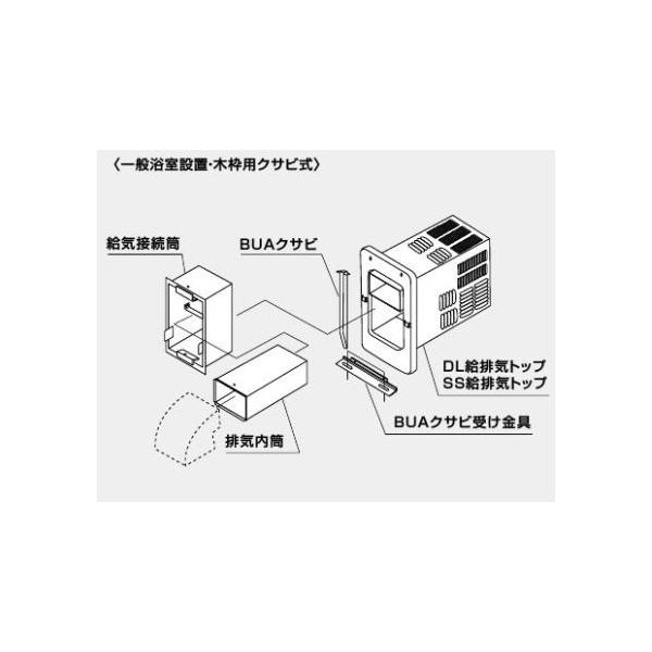 ノーリツ SS給排気トップ 301型 K 木枠用クサビ式 0701490 NORITZ
