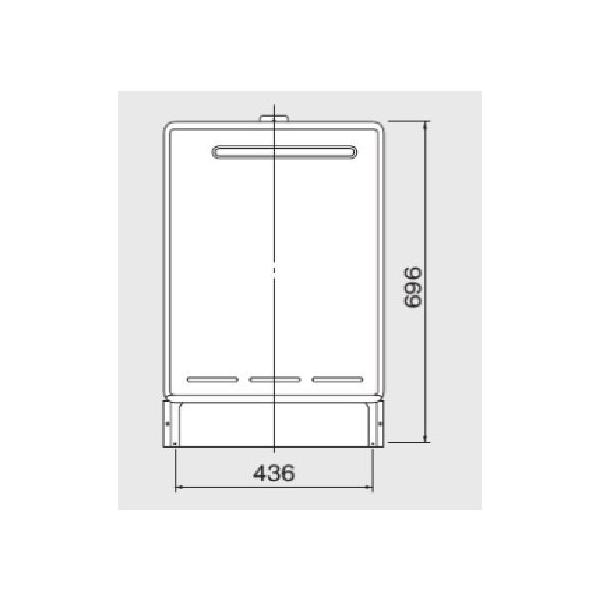 リンナイ PS取付アダプタ UX-A-TP2 ガス給湯オプション 品コード 23