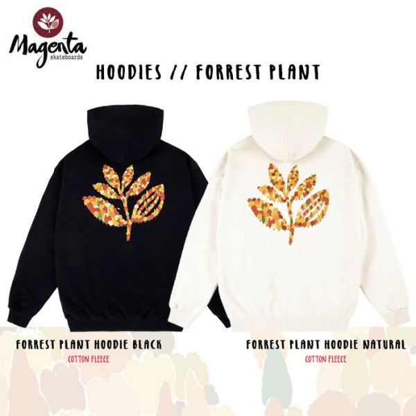 MAGENTA FOREST PLANT HOODIE マゼンタ フーディー パーカー スケボー ストリート プルオーバー スケートボード