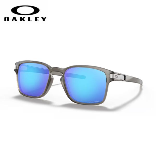 OAKLEY Latch Square (Low Bridge Fit)9358 matte grey ink prizm sapphire オークリー ラッチ スクエア ローブリッジフィット サングラス アイウェア