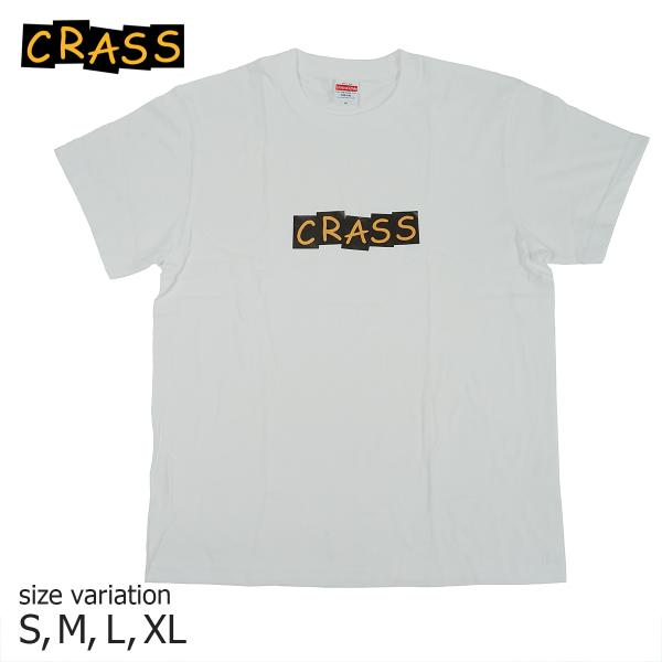 CRASS Tシャツ　オリジナル　半袖　スケーボー　スケートTシャツ