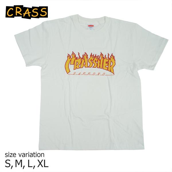 CRASS Tシャツ　オリジナル　半袖　スケーボー　スケートTシャツ
