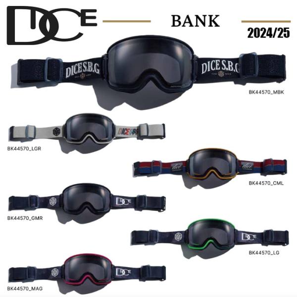 DICE 24-25 ダイス ゴーグル BANK BK44570 バンク