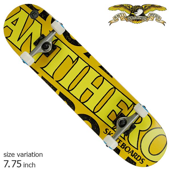 ANTIHERO BLACK HERO COMPLETE MID 7.75inch デッキ アンチヒーロー