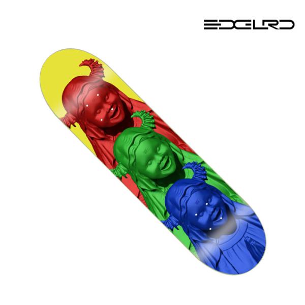 EDGLRD エッジロード POINTCLOUD VIRGIN MARY 8.25 × 31.82 inch デッキ スケート スケボー ストリート