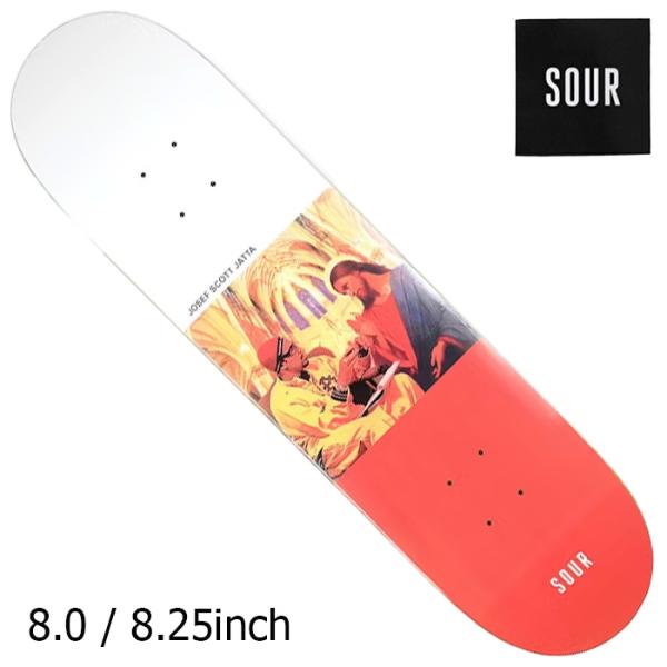 SOUR SU-23 Jisef A & J 8.0 8.25 inch スケートボード デッキ