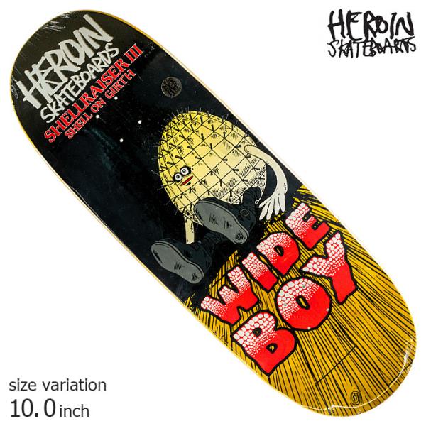 新品 HEROIN SKATEBOARDS ヘロイン スケートボード スパイラル HEROIN ヘロイン デッキ スケボー YANKOU DEAD REFLECTIONS 8.25