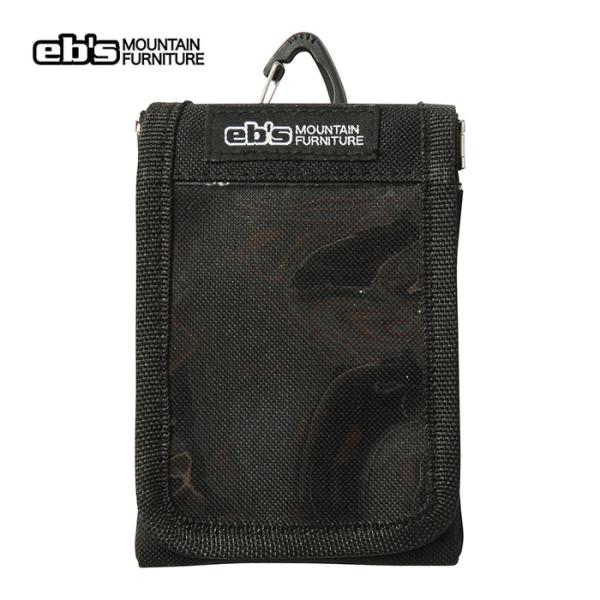 26-27 eb's エビス PASS TRASH リフト券 パスケース メンズ レディース BLACK 日本正規品