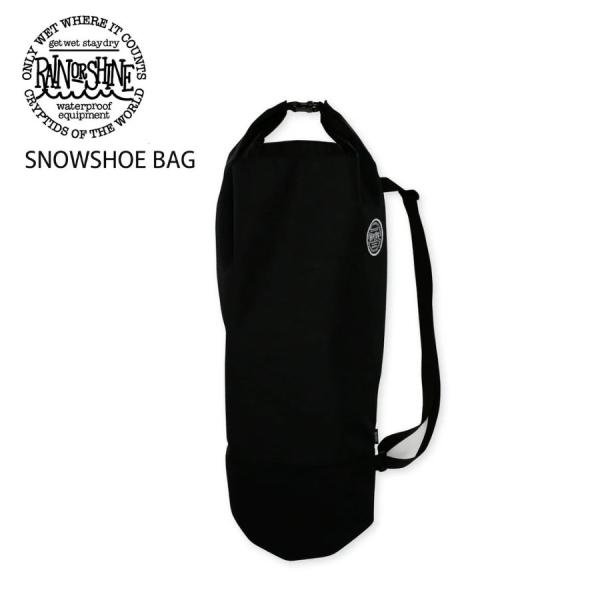 ■商品名：SNOWSHOE BAG■定　価：￥6,050円(税込)■カラー: BLACK■サイズ: H795×W400■生地: Polyester 600×900D PVC■商品紹介：ATLASやMSR 25inchまでをすっきりと収納スノ...