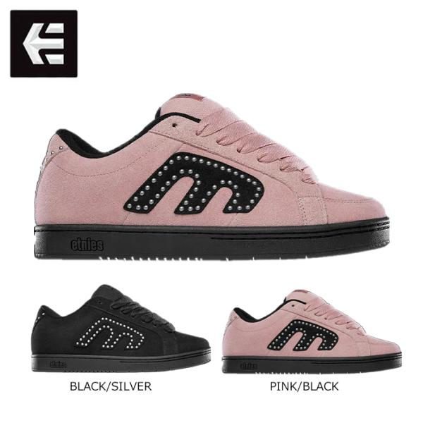 etnies エトニーズ KINGPIN キングピン スニーカー スケボー PINK/BLACK BLACK/SILVER スケートボード ストリート
