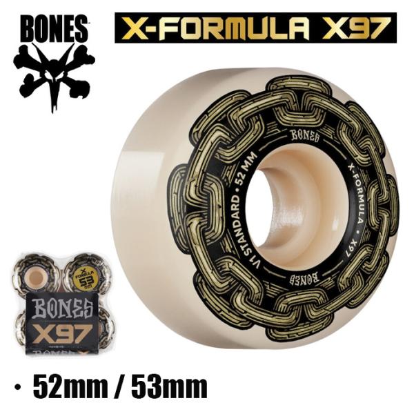 BONES ハード ウィール ボーンズ スケボー X-FORMULA GOLD CHAIN