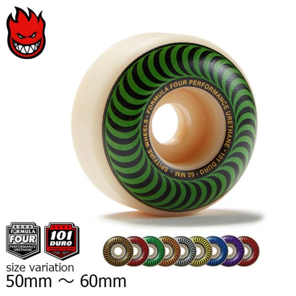 美品 SPITFIRE スピットファイヤー ウィール F4 101D 53mm crass_sw0248