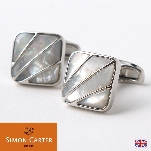 美品　SIMONCARTER/サイモンカーター　カフス　蝶 サイモン・カーター(SIMON CARTER) 蝶ネクタイカフス（オニキス
