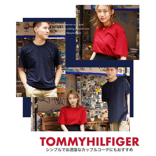Tシャツ メンズ トミーヒルフィガー Tommy Hilfiger 半袖 ブランド カットソー クルーネック ロゴ 大きめ オーバーサイズ 綿 Buyee Buyee Japanese Proxy Service Buy From Japan Bot Online
