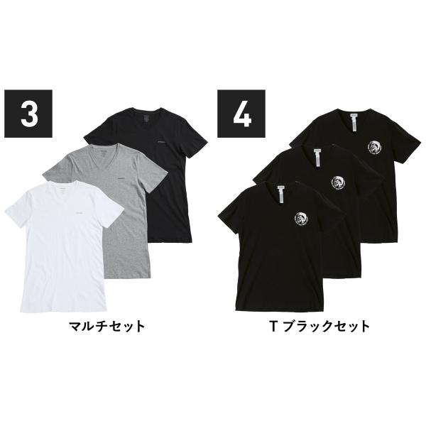 セール ディーゼル Diesel 3枚セット Tシャツ カットソー メンズ 半袖 Vネック 肌着 インナー 綿 かっこいい おしゃれ ロゴ ワンポイント ブランド Buyee Buyee Japanischer Proxy Service Kaufen Sie Aus Japan