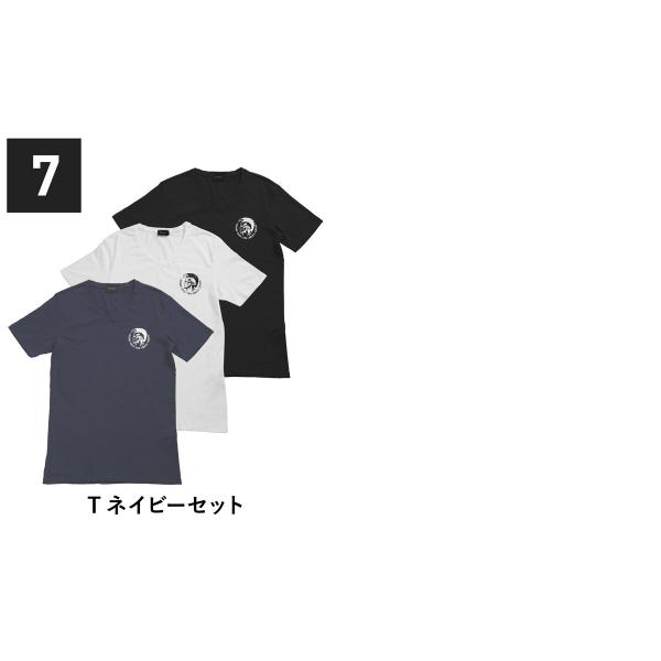 セール ディーゼル Diesel 3枚セット Tシャツ カットソー メンズ 半袖 Vネック 肌着 インナー 綿 かっこいい おしゃれ ロゴ ワンポイント ブランド Buyee Buyee Japanischer Proxy Service Kaufen Sie Aus Japan