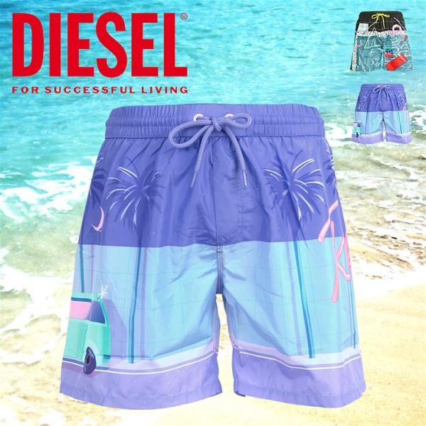 ディーゼル Diesel 水着 ショート丈サーフパンツ ボードショーツ