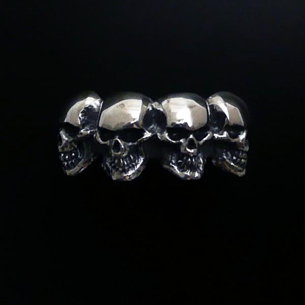 クレイジーピッグ 4 SKULLS RING 11号CRAZYPIG