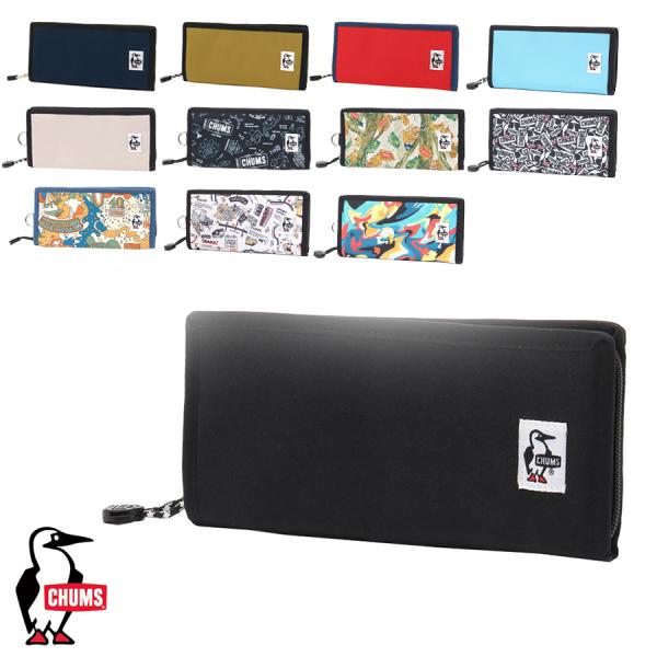 チャムス CHUMS正規品 リサイクルビルフォルドウォレット 長財布 ナイロン 財布 コインケース CH60-3568