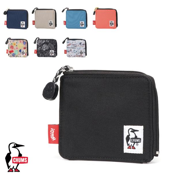 チャムス CHUMS正規品 リサイクルエルシェイプトジップウォレット 財布 ウォレット ミニ財布 サブ財布 カード 軽量 耐久性 CH60-3996