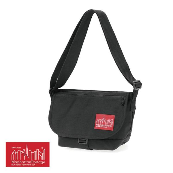 マンハッタンポーテージ ManhattanPortage ナイロンメッセンジャー バッグ フラップ ジッパーポケット ショルダー  MP1605JRFZP/国内正規品/通勤/通学