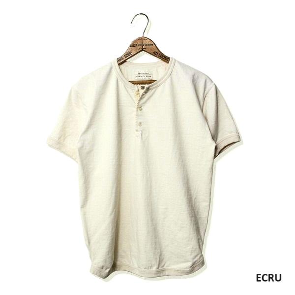 FULLCOUNT フルカウント ヘンリーネックTシャツ 5222H フラット