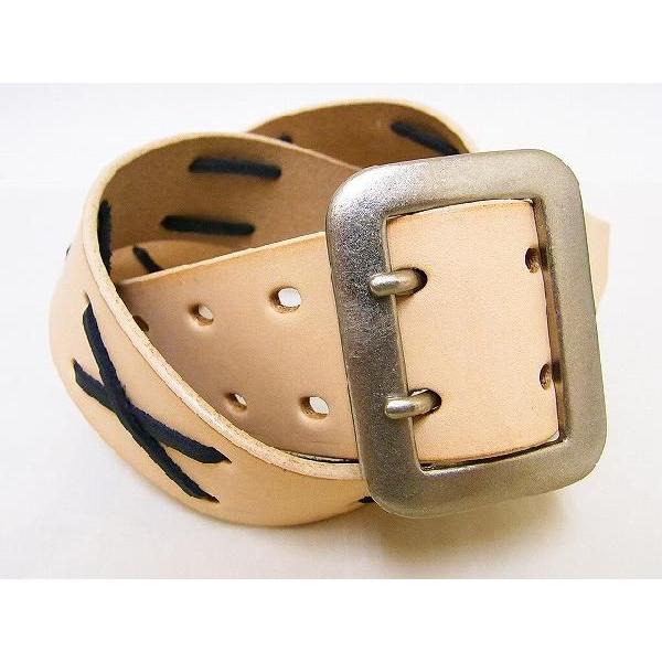 DRY BONES【ドライボーンズ】クロスステッチベルト Cross Stitch 1 3/4inch Belt – Dry Bones Online Shop