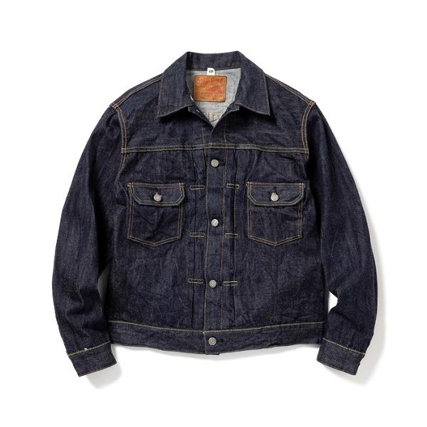 SUGAR CANE シュガーケーン デニムジャケット ジージャン SC11953 セカンド 2nd TYPE 1953 MODEL Gジャン 1953モデル (ネイビー/ONE-WASH)
