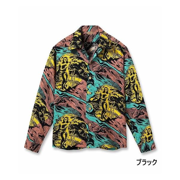 SUN SURF サンサーフ アロハシャツ SS29674 GAUGUIN WOODCUT MYSTIC