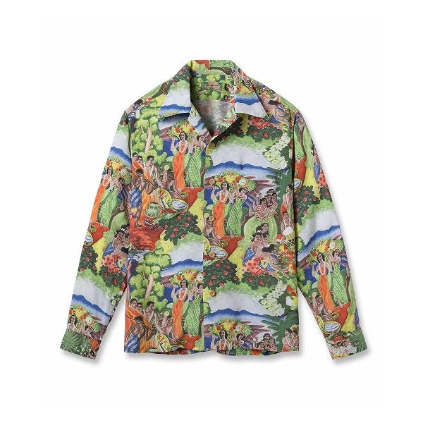 SUN SURF サンサーフ アロハシャツ SS29679 ORIGINAL MATSON MENU