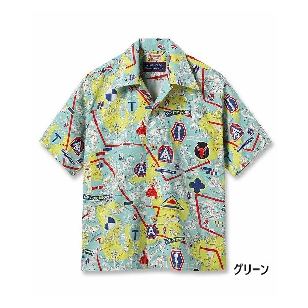 サンサーフ SUN SURF アロハシャツ SS39676 442nd 半袖アロハ スペシャルエディション SPECIAL EDITION