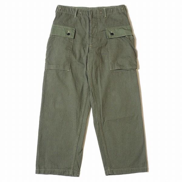 WAREHOUSE（ウエアハウス） USMC ヘリンボーン モンキーパンツ 1097