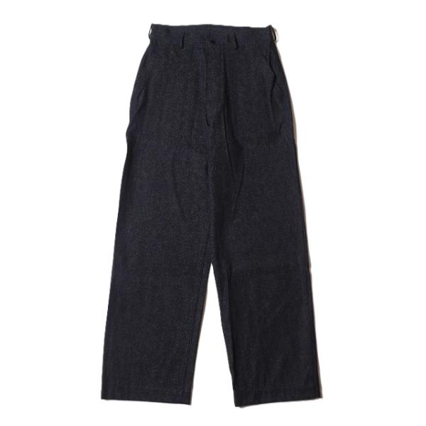 WAREHOUSE ウエアハウス USネイビー デニム トラウザーズ ワークパンツ 