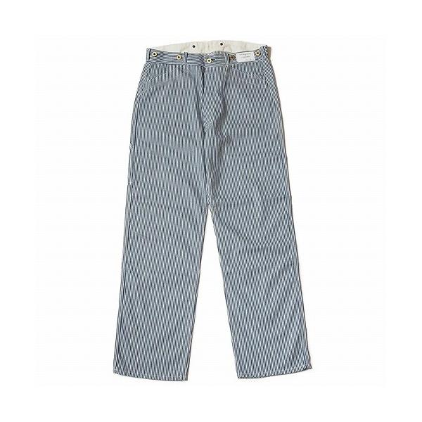 WAREHOUSE ウエアハウス ワークパンツ ヒッコリー 1234 1920'S