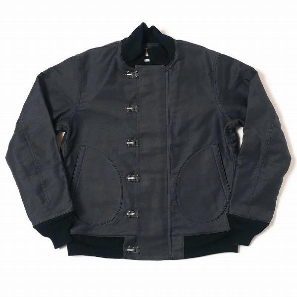 美品WAREHOUSE ウエアハウス デッキジャケット 6フック42（Lサイズ） WAREHOUSE ウエアハウス US NAVY 6HOOK DECK JACKET Lot 2208
