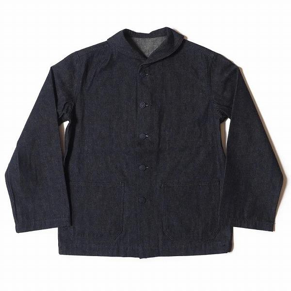 warehouse ショールカラー usnavy カバーオール　2220 WAREHOUSE（ウエアハウス） USネイビー ショールカラー カバーオール