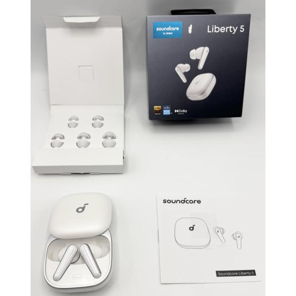 【中古】ワイヤレスイヤホン soundcore Liberty5 中古 Anker Soundcore Liberty 5 Bluetooth 5.4 完全ワイヤレス