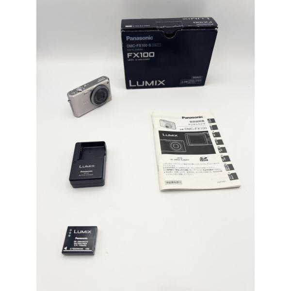 中古 パナソニック デジタルカメラ LUMIX (ルミックス) FX100 シルバー