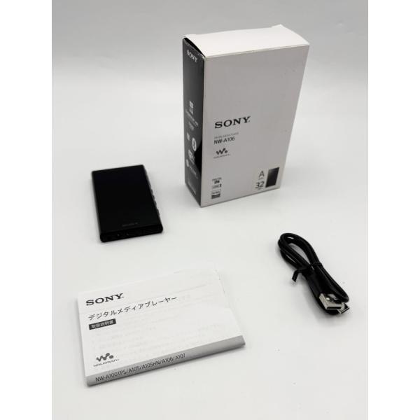 中古 ソニー ウォークマン 32GB Aシリーズ NW-A106 ブラック BM