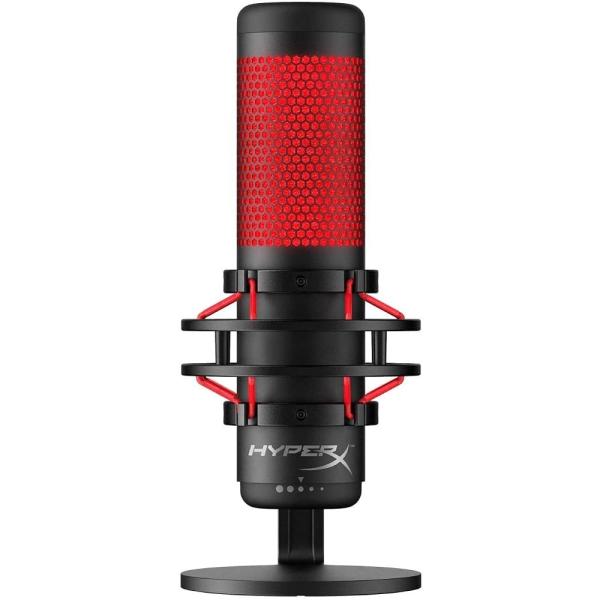 HyperX QuadCast スタンドアロンマイク HX-MICQC-BK 並行輸入品