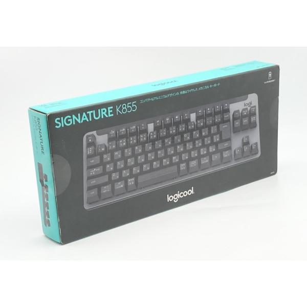 中古 ロジクール SIGNATURE K855GR 無線 メカニカルキーボード TTC製