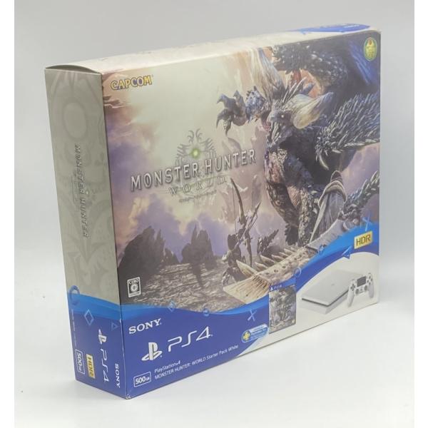 中古 PlayStation 4 MONSTER HUNTER WORLD Starter Pack White (CUHJ