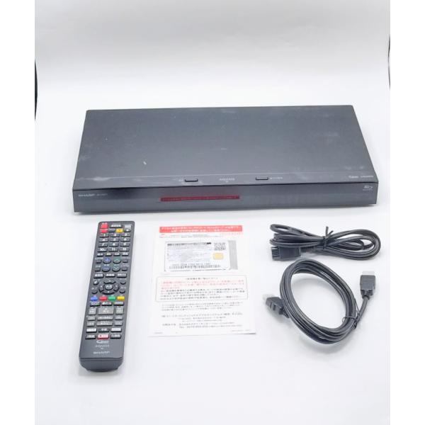 中古 シャープ 1TB 3番組同時録画 ブルーレイレコーダー 2B-C10CT1