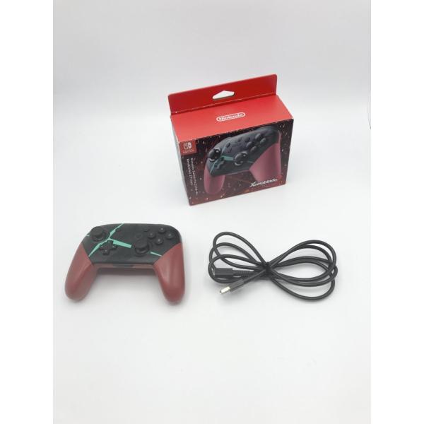 中古 Nintendo Switch Proコントローラー Xenoblade2エディション