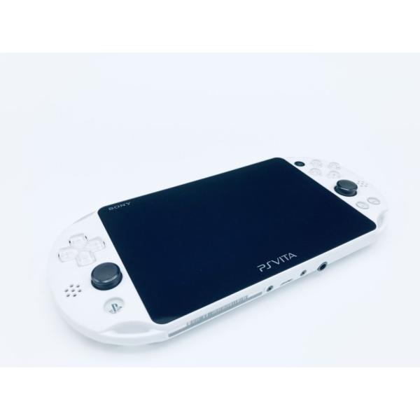 中古 PlayStation Vita Wi-Fiモデル グレイシャー・ホワイト(PCH