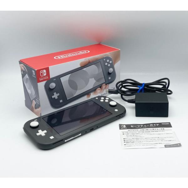 中古 動作確認済】 Nintendo Switch Lite グレー : ショッピングクレア
