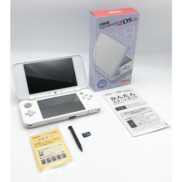 ニンテンドー2DS - new ニンテンドー2DS LL ホワイト×ラベンダー 中古 中古 動作確認済】 Newニンテンドー2DS LL ホワイト×ラベンダー